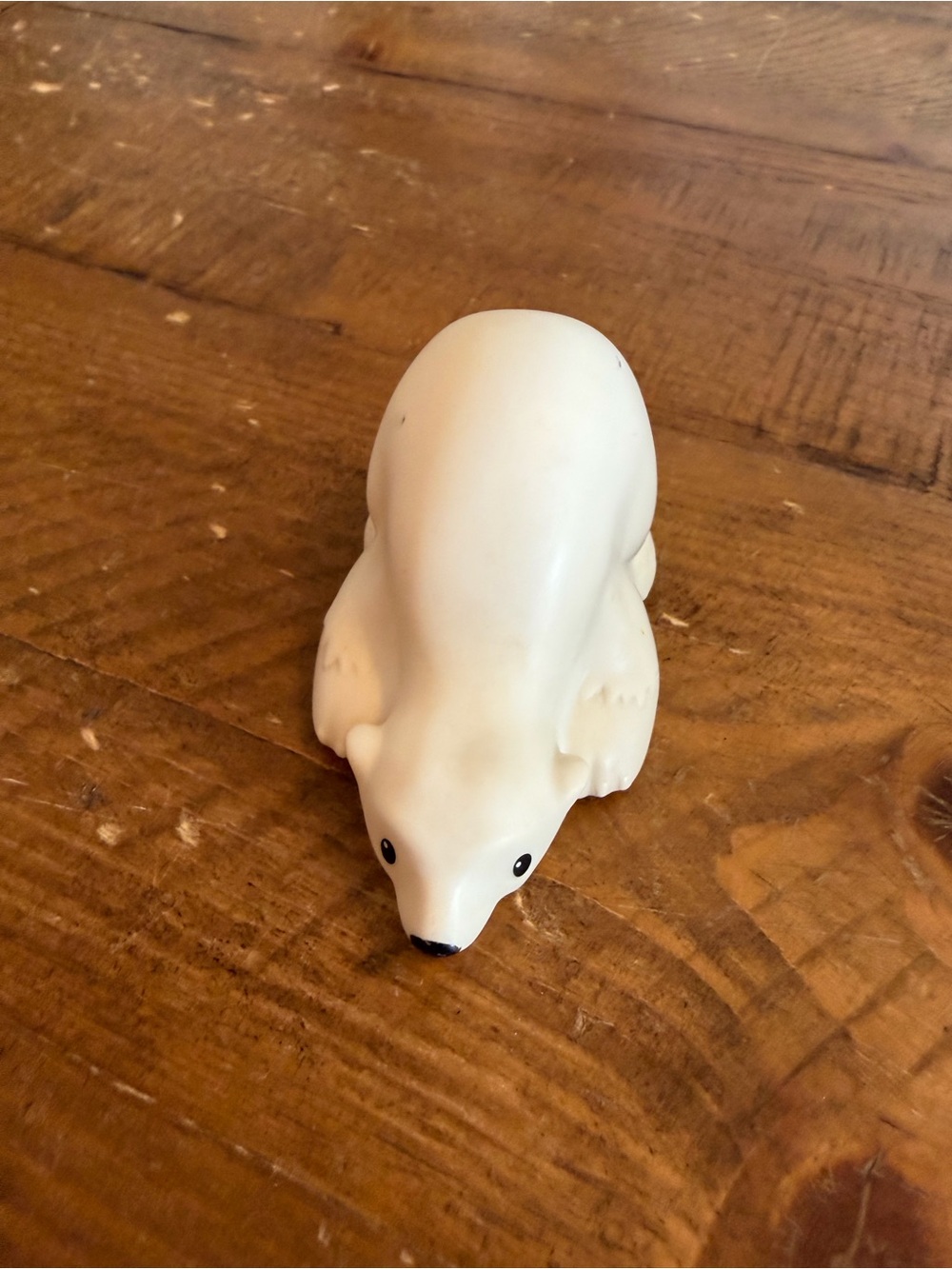 Fisher Price Little People polar bear as is